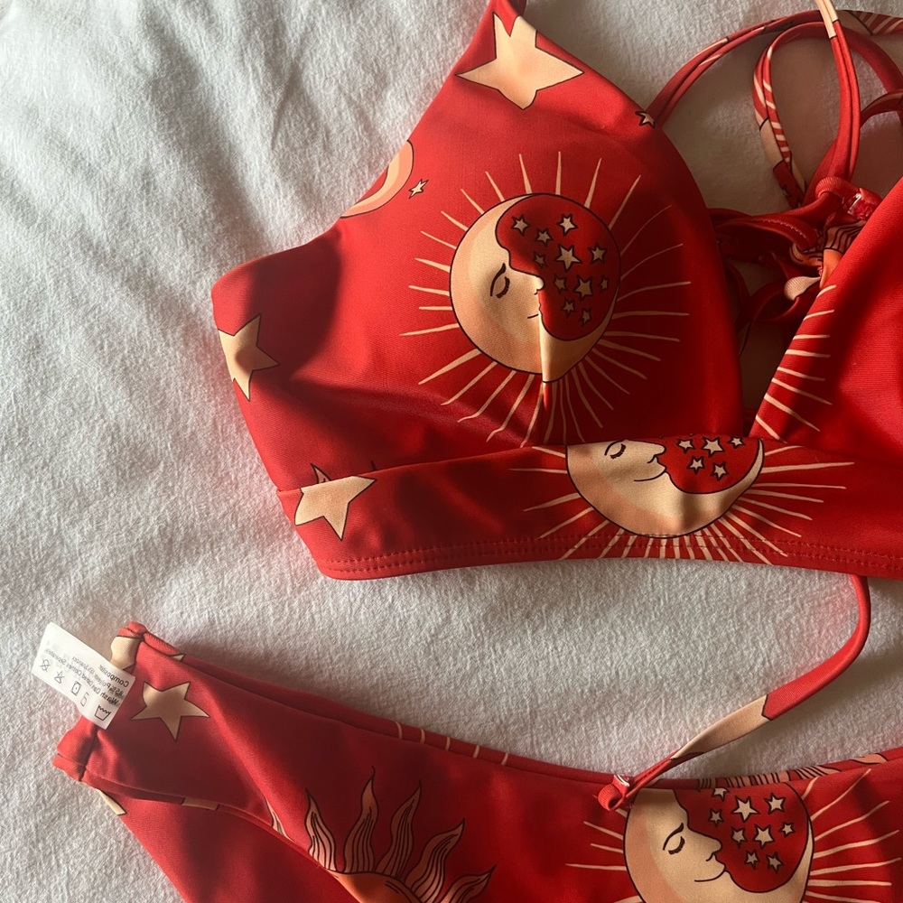 Zaful celestial bikini set